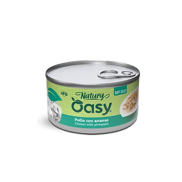OASY Natury Soft Jelly - Kurczak z ananasem 150g