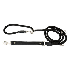 Barry King Smycz regulowana Skóra Łoś Strong 25mm/12/220cm czarny