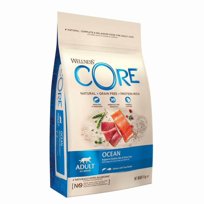 Wellness Core Ocean Karma Sucha Łosoś Tuńczyk 4kg