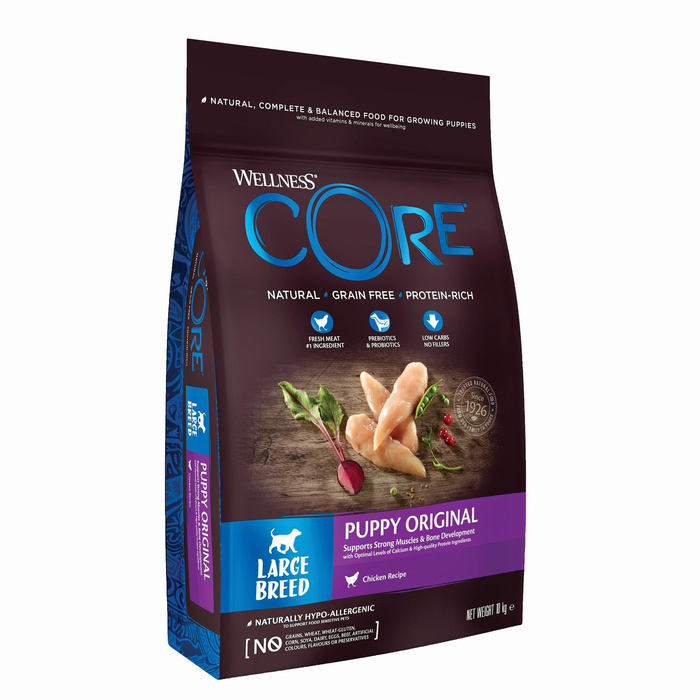 Wellness Core Puppy k.sucha dla szcz. d.ras kurczak 10kg