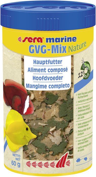Sera Marin GVG-mix Nature 250ml płatki - pokarm premium