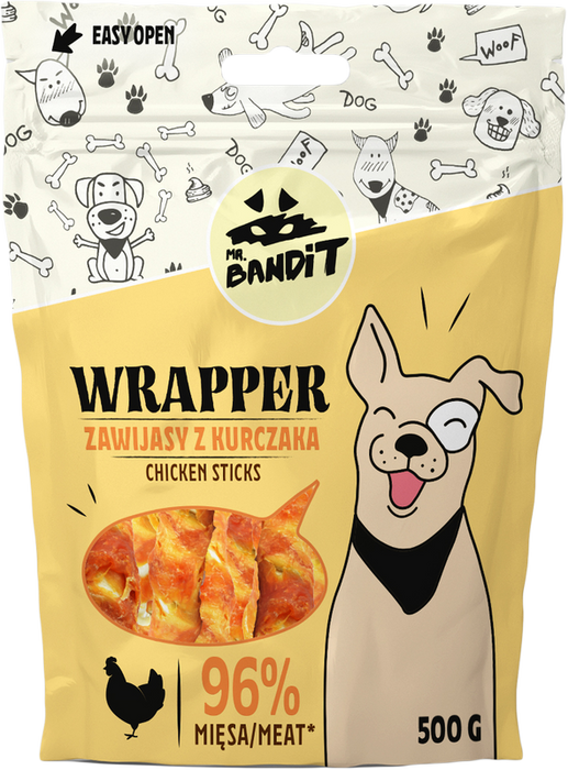 Mr. Bandit Wrapper zawijas z kurczaka 500g