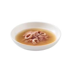 Schesir Soup dla kota zupa tuńczyk z kalmarami 40g saszetka