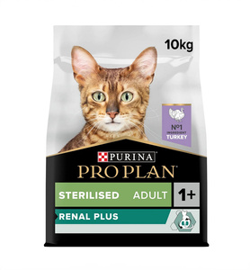 Purina Pro Plan Sterilised Renal Plus 10kg karma dla kotów po sterylizacji