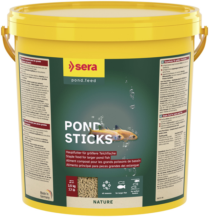 Sera Pond Sticks 21l - pokarm dla ryb stawowych