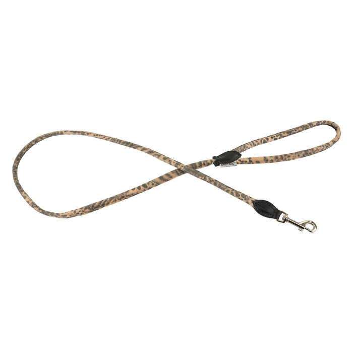 Barry King Smycz dla psa wzór Cheetah okrągła 12mm/120cm