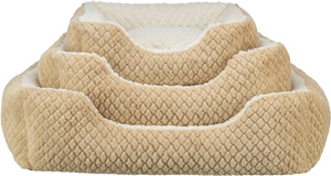 Trixie Kaline Mio Legowisko z Brzegiem Szaro-Różowe 50x40cm