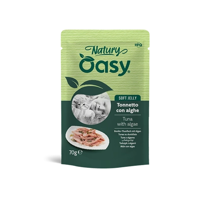 OASY Natury saszetka - Tuńczyk z algami 70g