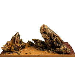 WIO Amber Dragon River zestaw do dekoracji do akwarium czerwony - ochrowy 6kg pudełko