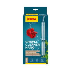 Sera Gravel Cleaner Nano odmulacz do akwarium 26,5x2,7cm wąż 12/16mm 2m