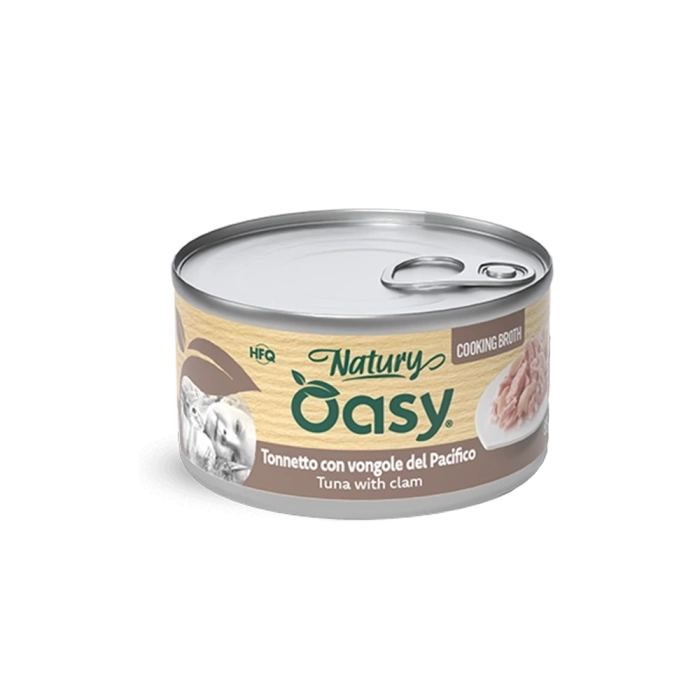 Oasy Natury Broth Tuńczyk/Małże 85g