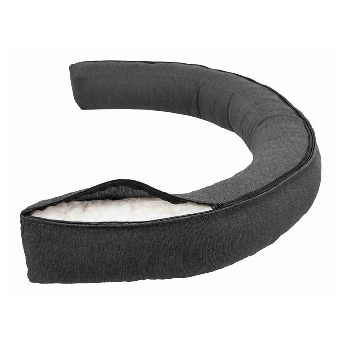 Trixie Vital Bendson sofa ortopedyczna okrągła szara 100×80cm