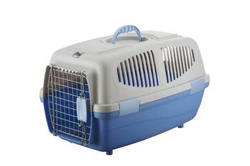 Barry King transporter dla psa szaro/niebieski 55x35x32,5cm