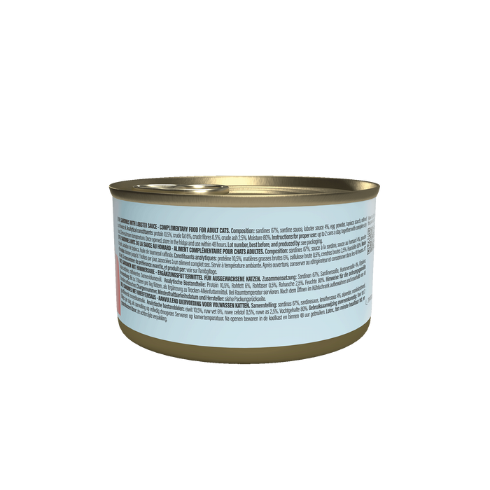 Schesir Cat Can Grill dla kota pasta z sardynek w sosie z homara 70g puszka