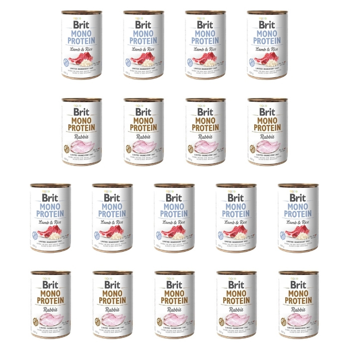 Brit Mono Protein z królikiem 400g