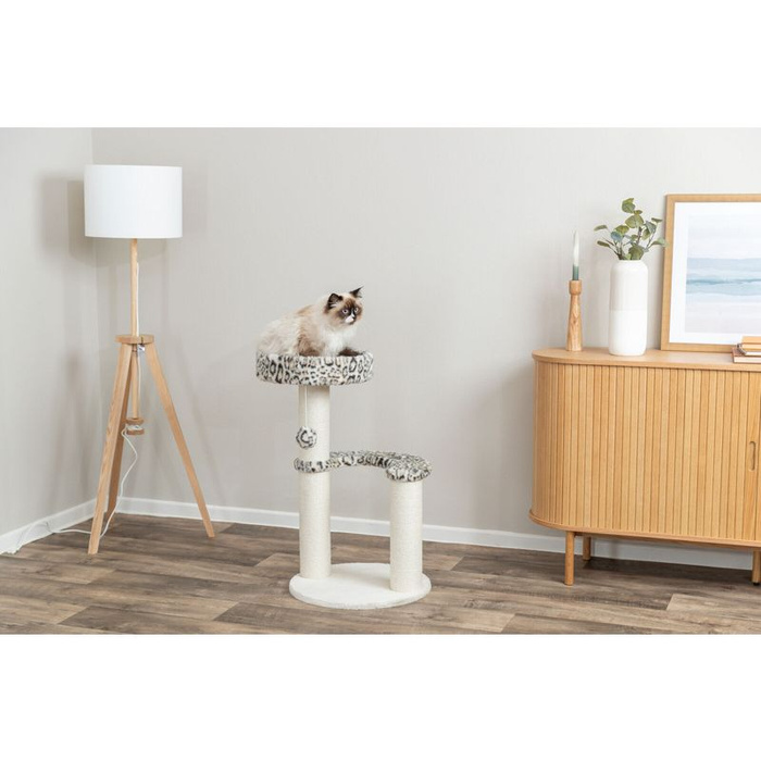 Trixie Leo drapak dla kota kremowy okrągły 82cm