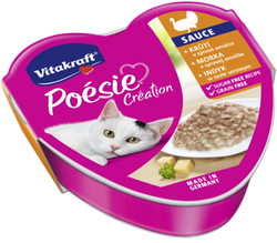 Vitakraft Poesie 85g SAUCE Indyk z Serem