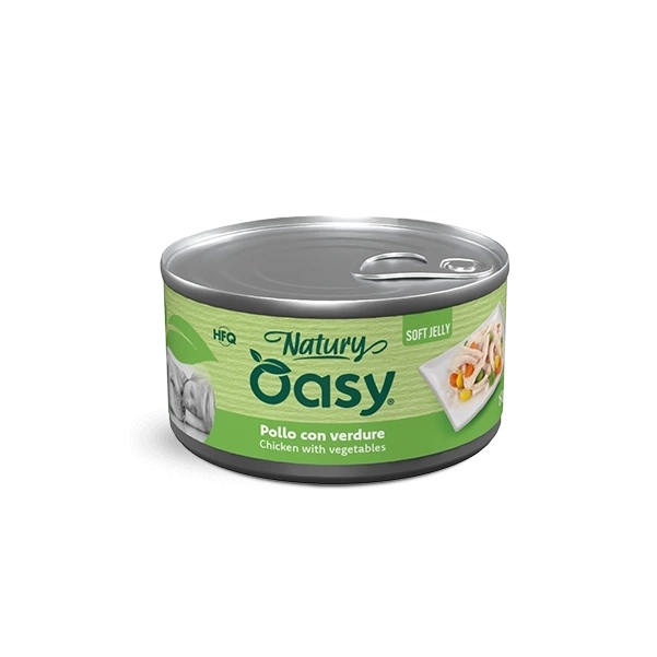 OASY Natury Soft Jelly - Kurczak z warzywami 150g