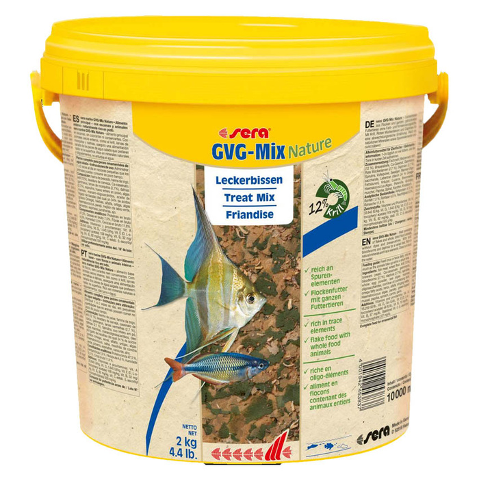 Sera GVG-Mix Nature 10l mix - przysmak premium