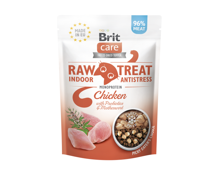 Brit Care Raw Treat Cat Indoor & Antistress 40g