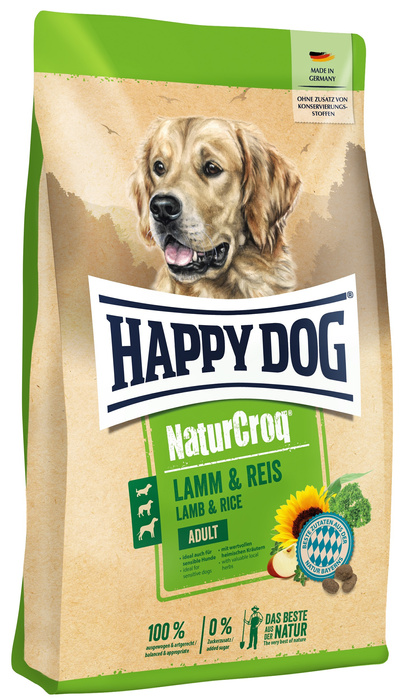 Happy Dog NaturCroq jagnięcina/ryż 11kg