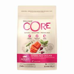 Wellness Core Sterilised Ocean k.sucha d.kota steryl. łosoś 300g