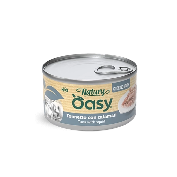 Oasy Natury Broth Tuńczyk/Kalmary 85g