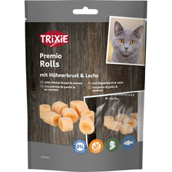 Trixie Premio Rolls Przysmak dla kota Kurczak i Łosoś 50g Bez glutenu