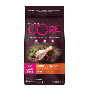 Wellness Core Small Breed Original karma sucha dla dorosłych psów małych ras indyk i kurczak 1,5 kg