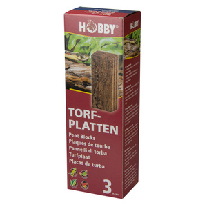 HOBBY Peat Blocks 3pcs 9x26x1,8cm Płyty Torfowe