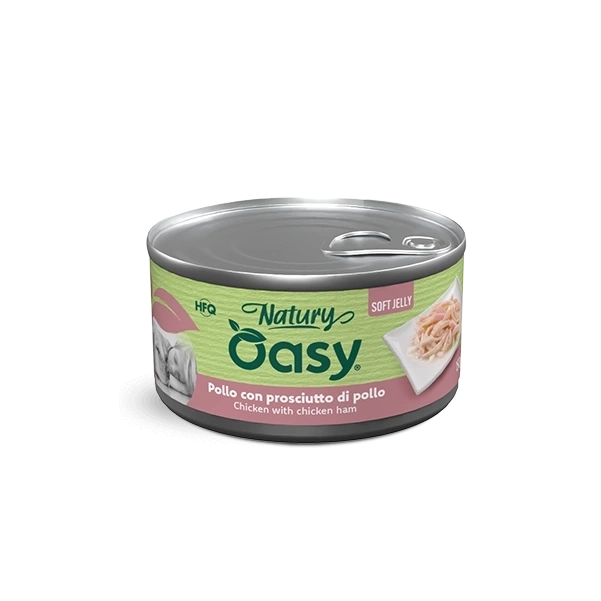 OASY Natury Soft Jelly - Kurczak Szynka 150g