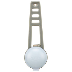 Trixie Flasher USB zawieszka świecąca dla psa grafitowa 4 × 11,5cm