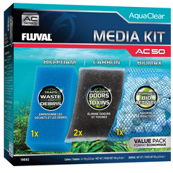 Fluval Media Kit zestaw wkładów do filtrów AC50