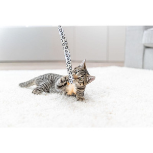 Trixie Wędka dla kota plastik/plusz 50cm z kocimiętką