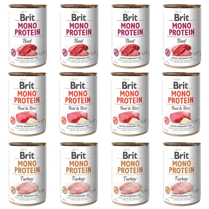 Brit Mono Protein z wołowiną 400g