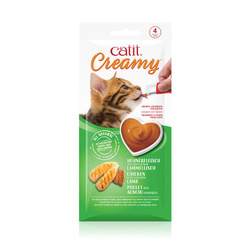 Catit Creamy z kurczakiem i jagnięciną 4szt.