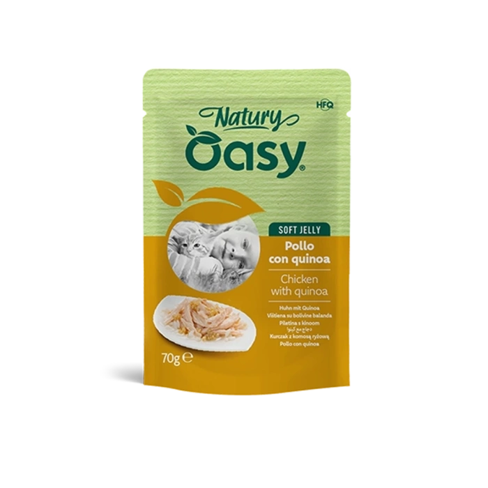 OASY Natury saszetka - Kurczak z komosą ryżową 70g