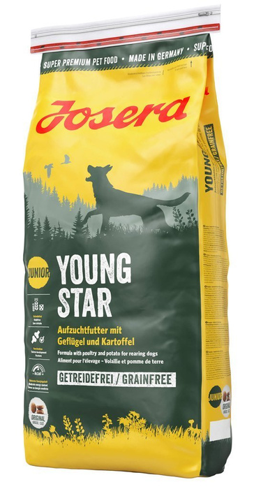 Josera Youngstar 15kg + 2x900g GRATIS