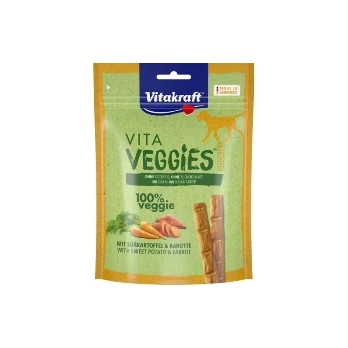 Vitakraft Vita Veggies Sticks z marchwią i słodkim ziemniakiem 80g