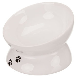 Trixie Miska ceramiczna 0,15l/13cm biała