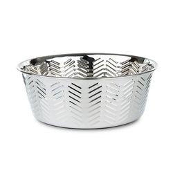 Barry King Miska z motywem liścia z antypoślizgową powierzchnią 17cm 0,9l