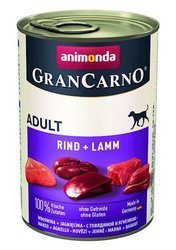 Animonda GranCarno Adult Wołowina i jagnięcina 400g