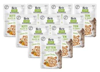 Brit Care Choice Chicken filety z kurczaka w sosie 12x85g