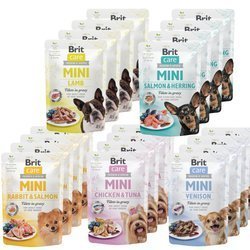 Brit Care Mini saszetka dla psa MIX 20x85g