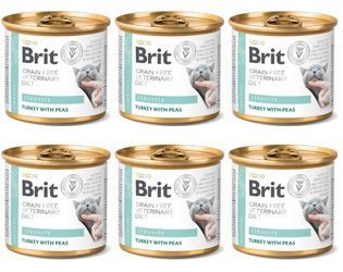 Brit Grain Free Veterinary Diet Cat Struvite 6x200g