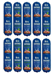 Brit Premium Sausage Mix Smaków 10x800g
