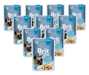 Brit Premium filety z kurczaka w sosie 24x85g