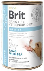 Brit Veterinary Diet Obesity Lamb&Pea  400g