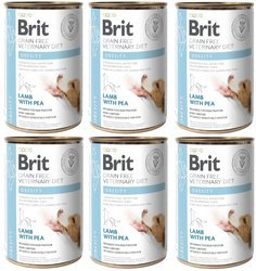 Brit Veterinary Diet Obesity Lamb&Pea 6x400g