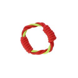 Dingo ringo ze sznura energy czerwono-zielony 18cm